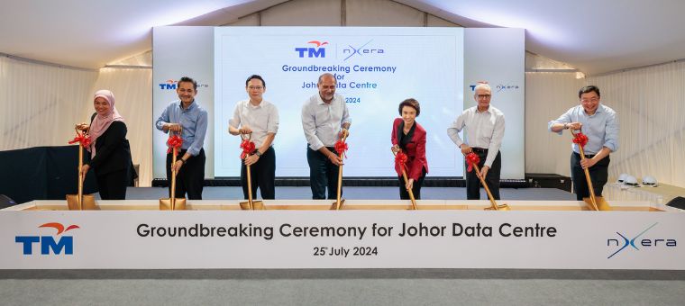 TM and Singtel’s Nxera break ground for sustainable, hyper-connected data centre campus in Johor